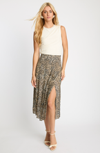 Load image into Gallery viewer, Glenda Skirt in Golden Leopard