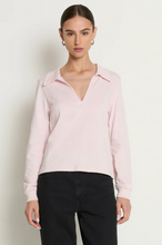 Load image into Gallery viewer, Kimberley Polo Tee in Blush