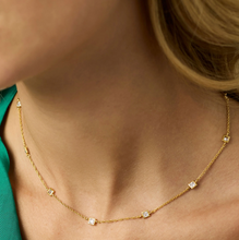 Load image into Gallery viewer, Jolie Delicate Station Necklace