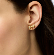Load image into Gallery viewer, Dragonfly Pave Stud