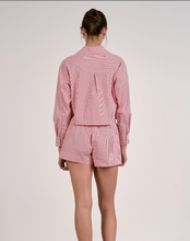 Load image into Gallery viewer, Red Stripe Button Down