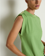 Load image into Gallery viewer, Mikka Buttoned Tank Catcus