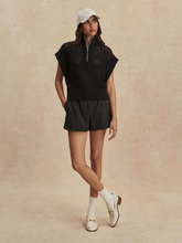 Load image into Gallery viewer, Gaines Half-Zip Knit in Black