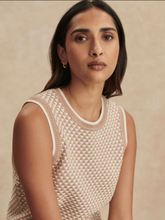 Load image into Gallery viewer, Jenson Stitch Knit Tank in Light Taupe