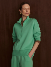 Load image into Gallery viewer, Mavis Mock Neck Sweat in Green Spruce