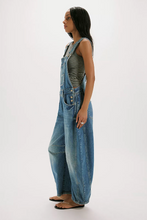 Load image into Gallery viewer, Good Luck Barrel Overalls in Ultra Light Beam