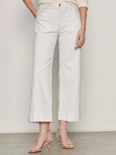 Load image into Gallery viewer, The Marine Crop Jean in Chalk