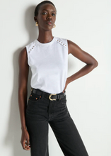 Load image into Gallery viewer, Davina Tank in Optic White