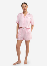 Load image into Gallery viewer, Woven Cotton Short PJ Set