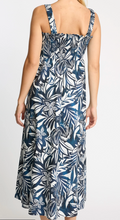 Load image into Gallery viewer, Josephine Dress in Woodblock Palm