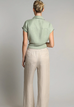 Load image into Gallery viewer, Cupro Linen Draw String Pant