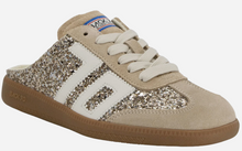 Load image into Gallery viewer, Easter Backless Sneaker in Glitter Gold