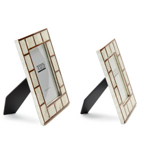 Load image into Gallery viewer, Bamboo & Capiz Shell Frames