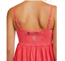 Load image into Gallery viewer, Hot Shot Strappy Onesie in Grapefruit