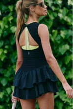 Load image into Gallery viewer, Field Day Skortsie in Black