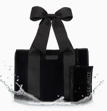 Load image into Gallery viewer, Midnight Black Jelly Tote Bag