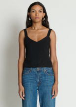 Load image into Gallery viewer, Annie V-Neck Top in Black