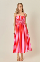 Load image into Gallery viewer, Striped Sleeveless Maxi Dress