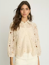 Load image into Gallery viewer, Juliette Top in Natural Lace