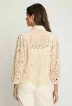 Load image into Gallery viewer, Juliette Top in Natural Lace