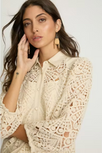 Load image into Gallery viewer, Juliette Top in Natural Lace