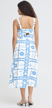Load image into Gallery viewer, Day Dress in Blue Tile