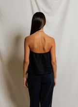 Load image into Gallery viewer, Linen Tube Top in Black
