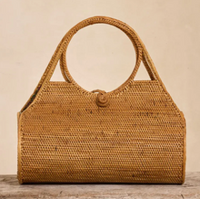 Load image into Gallery viewer, Ata Vine Handwoven Roll Handbag