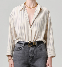 Load image into Gallery viewer, Petit Ami Shirt in Ramble Stripe