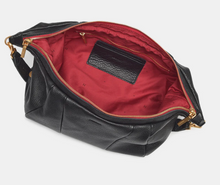 Load image into Gallery viewer, Morgan Bag in Black with Red Zipper