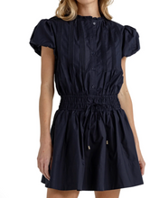 Load image into Gallery viewer, Cotton Poplin Poppy Dress in Navy