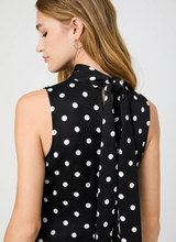 Load image into Gallery viewer, Ennis Satin Polka Dot Dress