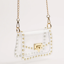 Load image into Gallery viewer, Jackie Stadium Bag in Pearl