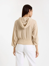 Load image into Gallery viewer, Hilary Hoodie in Rice Camel