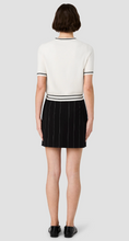Load image into Gallery viewer, Wide Pinstripe Mini Skirt