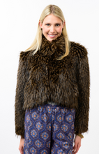 Load image into Gallery viewer, Rock Star Faux Fur Jacket