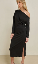 Load image into Gallery viewer, Pietra Dress in Jet Black