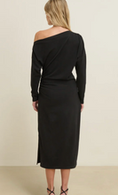 Load image into Gallery viewer, Pietra Dress in Jet Black