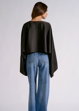 Load image into Gallery viewer, Relaxed Flow Top in Black