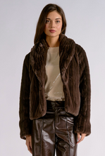 Load image into Gallery viewer, Fur Jacket in Espresso