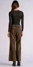 Load image into Gallery viewer, Relaxed Fit Jean in Cheetah Print