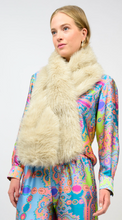 Load image into Gallery viewer, Sparkle Faux Fur Scarf