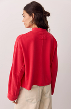 Load image into Gallery viewer, Celeste Quarter Zip in Salsa