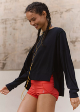 Load image into Gallery viewer, All My Love Long Sleeve Tee in Black