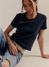 Load image into Gallery viewer, Atlas Crew Tee in Black