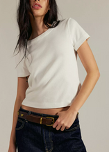 Load image into Gallery viewer, Atlas Crew Tee in Clean Ivory