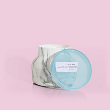 Load image into Gallery viewer, Blue Jean 8oz Modern Marble Candle