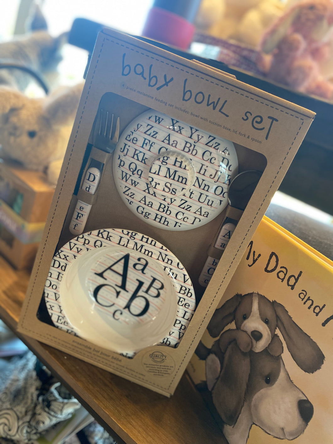 Alphabet Suction Baby Bowl Set