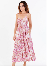 Load image into Gallery viewer, Monica Dress in Violet Tropical
