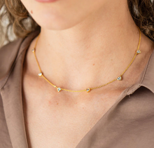 Load image into Gallery viewer, CZ Drop Necklace
